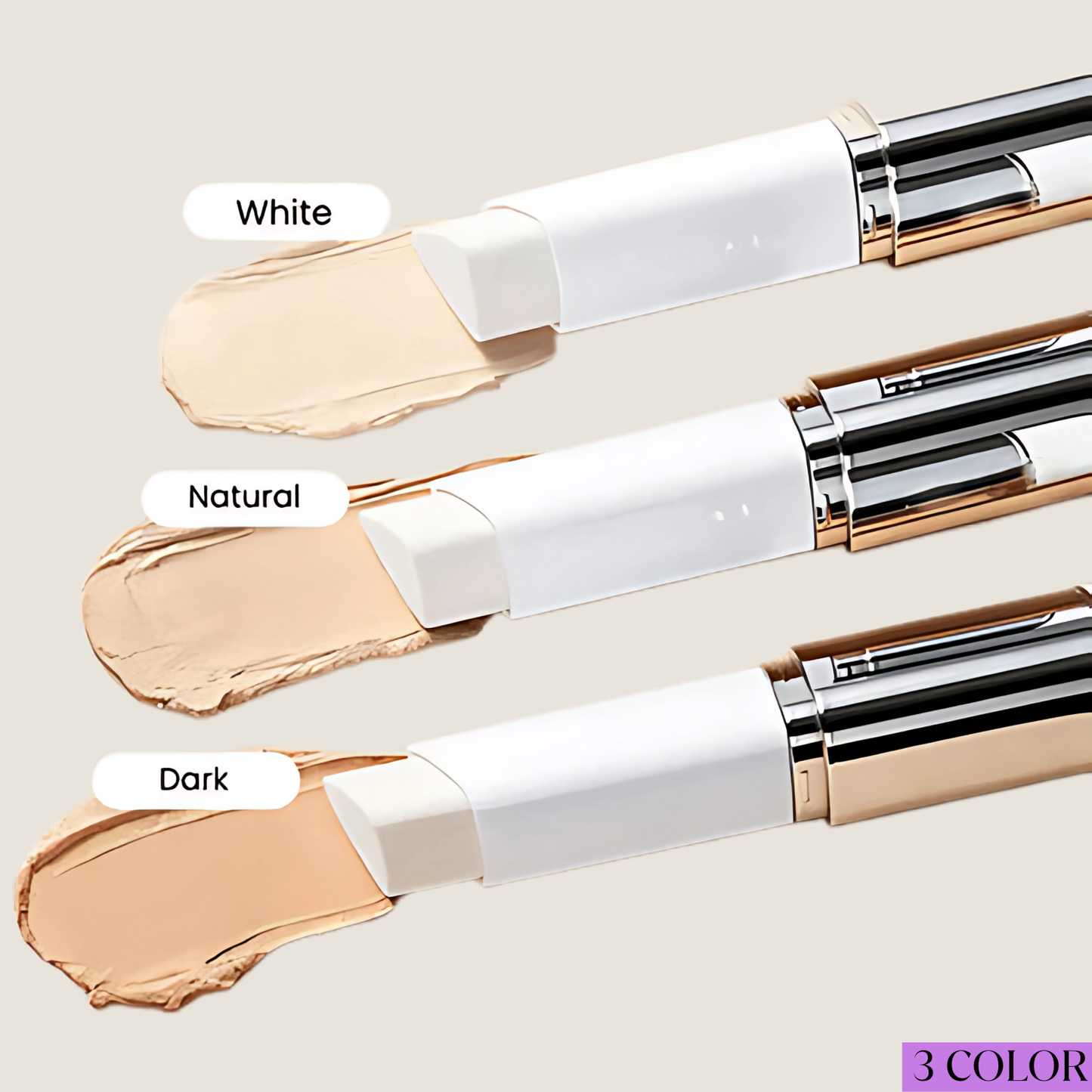 Nappu™ Korean Color- Changing Foundation Roll-On 2- In-1