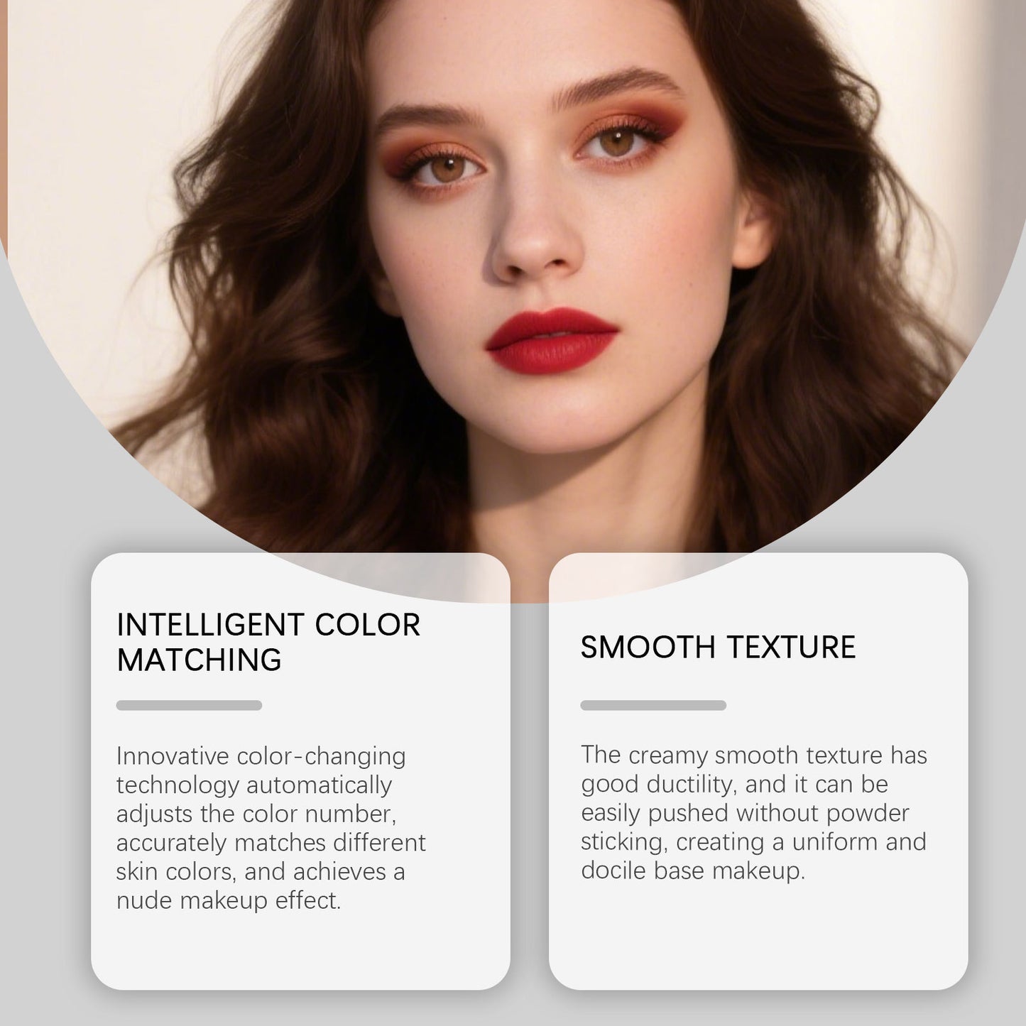 Nappu™ Korean Color- Changing Foundation Roll-On 2- In-1