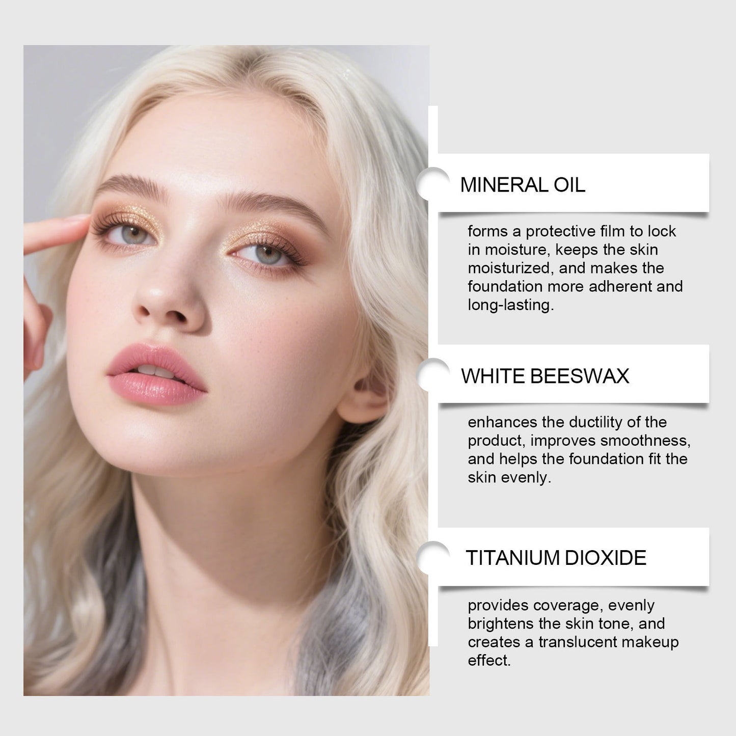 Nappu™ Korean Color- Changing Foundation Roll-On 2- In-1